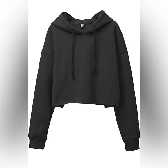 Amazhiyu Women's Cropped Hoodie - Picture 1 of 9